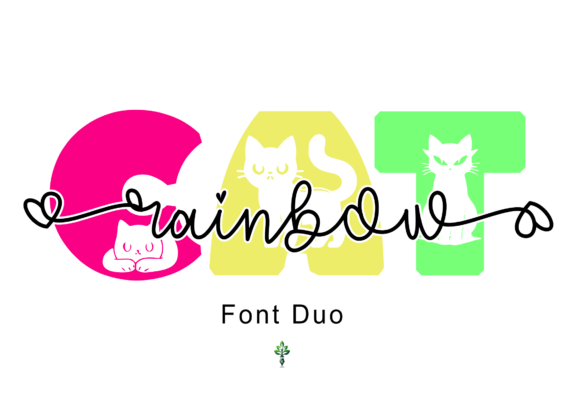 Cat Rainbow: Evaluating a Whimsical Script Typeface Duo