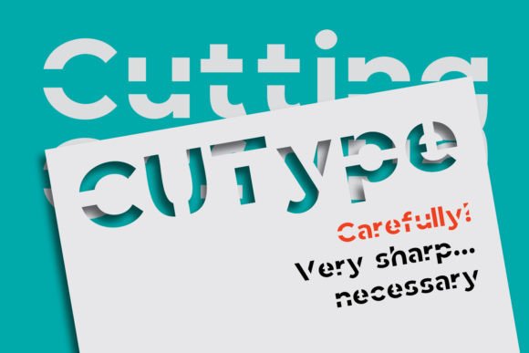 Cutype: The Essential Typography Solution for Precision Laser and Paper Cutting