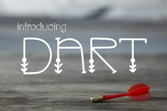 Dart Font: Sleek, Whimsical, and Attention-Grabbing