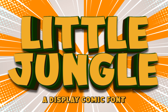 Evaluating Little Jungle: A Versatile Display Comic Font for Modern Design