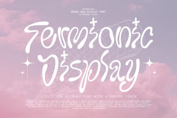 Fermionic: Strategic Typography for the Y2K Aesthetic