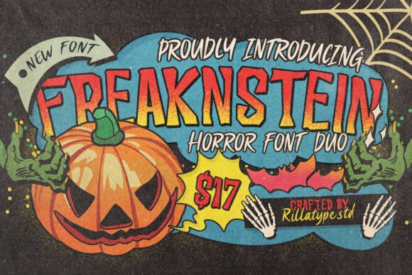 Freaknstein Font: Mastering Horror Design