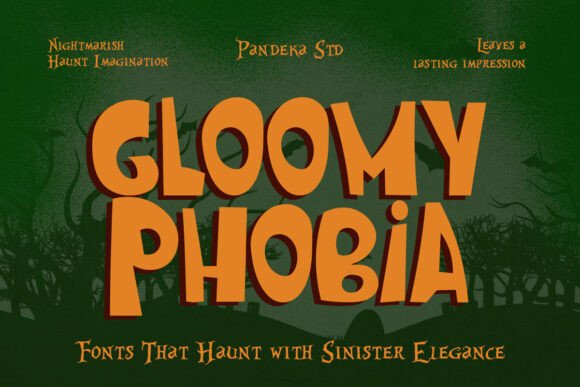 Gloomy Phobia: Mastering Horror Typography