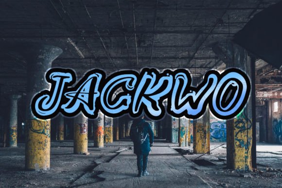Jackwo: Integrating a Dripping Handbrush Graffiti Font into Professional Design Workflows