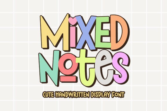 Mixed Notes: Evaluating a Bouncy and Cute Display Font for Creative Projects