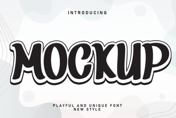 Mockup: The Bold Display Font for Eye-Catching Designs