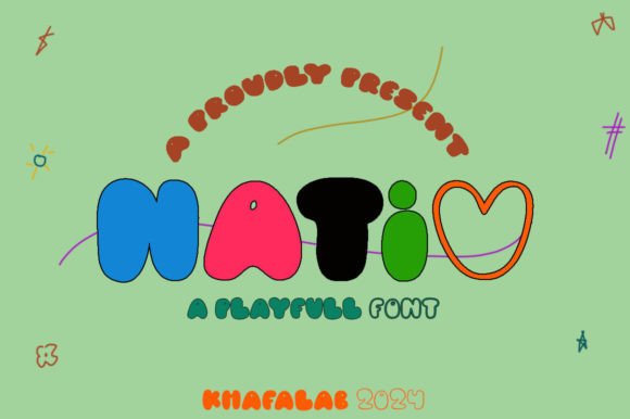 Nativ: A Playful Font for Friendly Designs