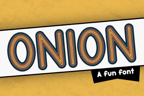 Onion: Injecting Retro Flair and Bold Personality Into Modern Design Projects