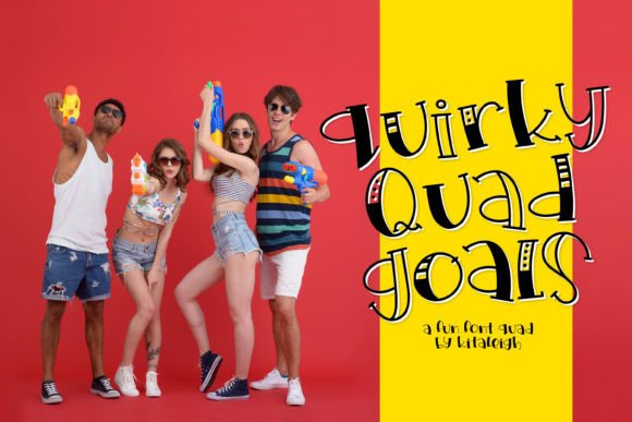 Quirky Quad Goals: Injecting Playful Energy into Your Design Projects