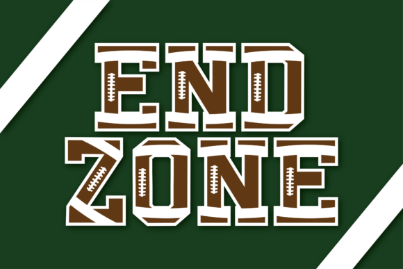 Scoring Big with End Zone: The Ultimate Football Typeface for Bold Designs