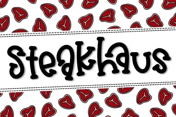 Steakhaus: Bold Typography for Playful Designs