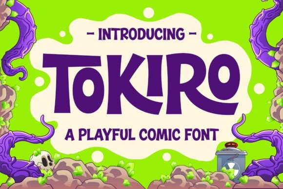 Tokiro: Balancing Playfulness and Edge in Modern Brand Typography